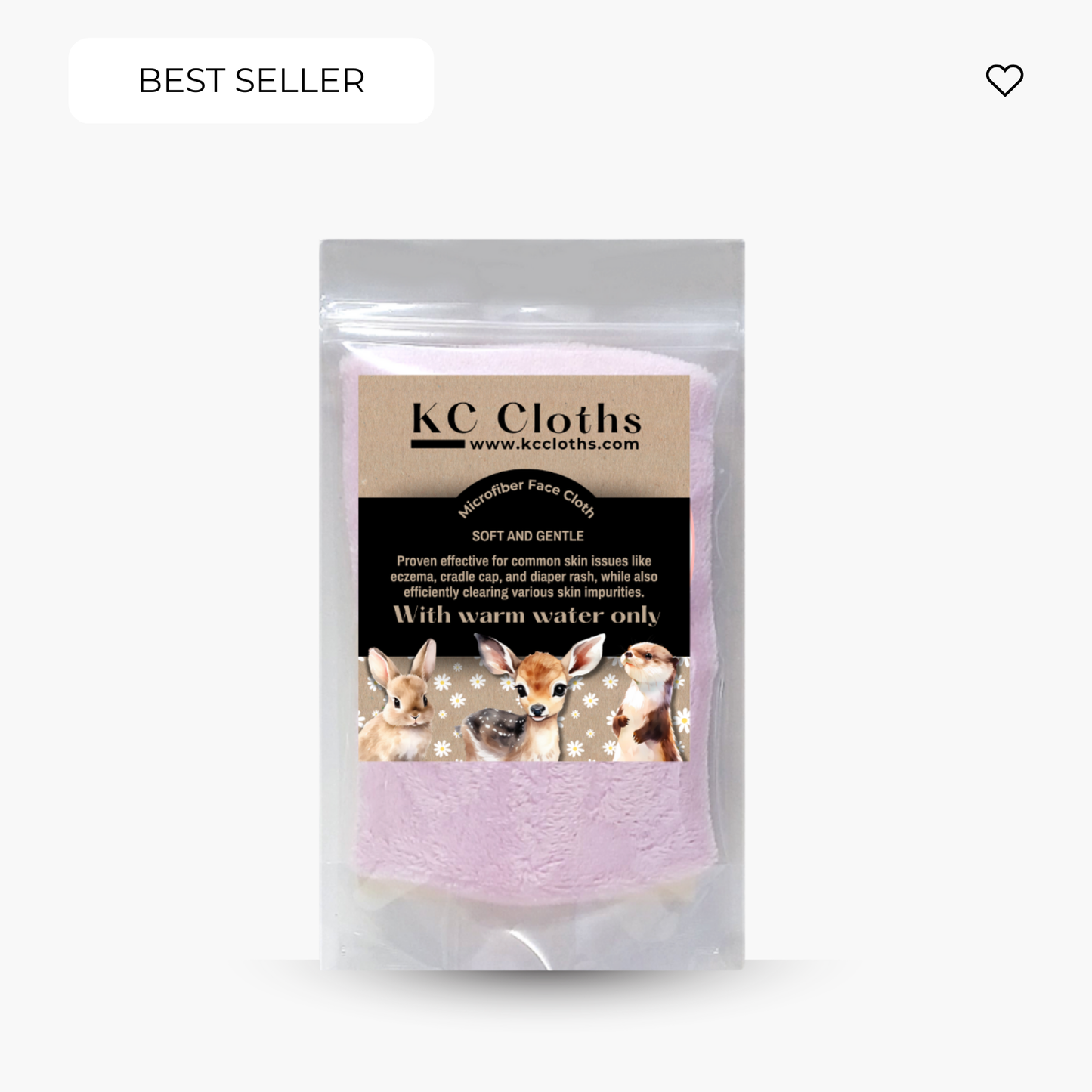 Baby Pink KC Cloths - Babies, Tots and Kids (BTK Range)