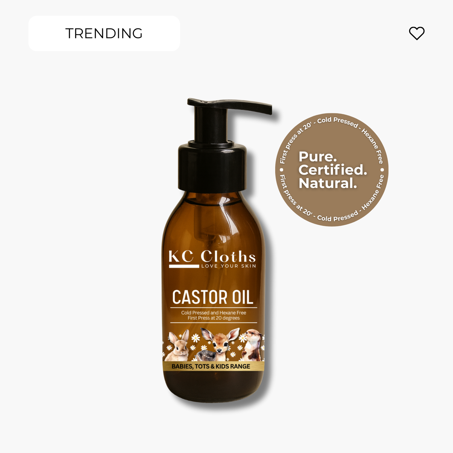 Babies, Tots and Kids - Castor Oil 100ml