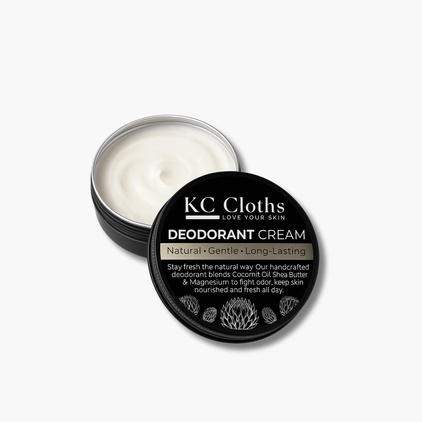 Natural Deodorant Cream 50g