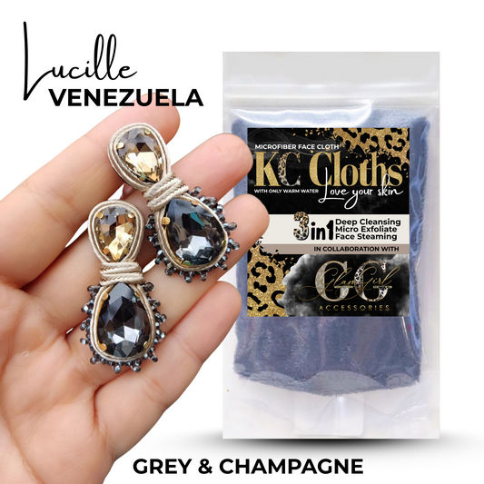 Lucille Venezuela - Grey & Champagne