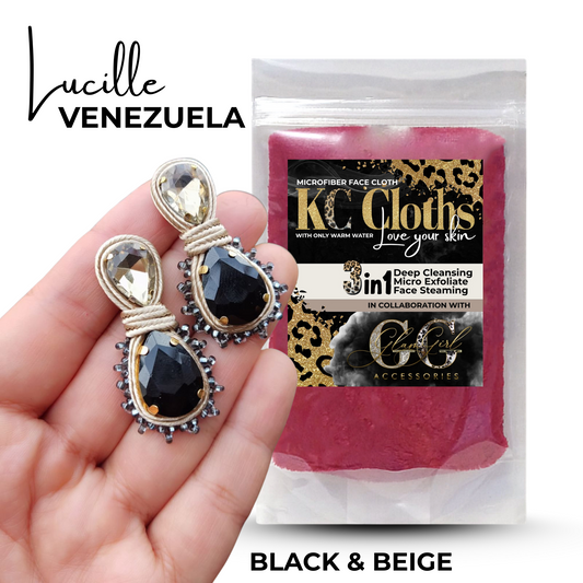 Lucille Venezuela - Black and Beige