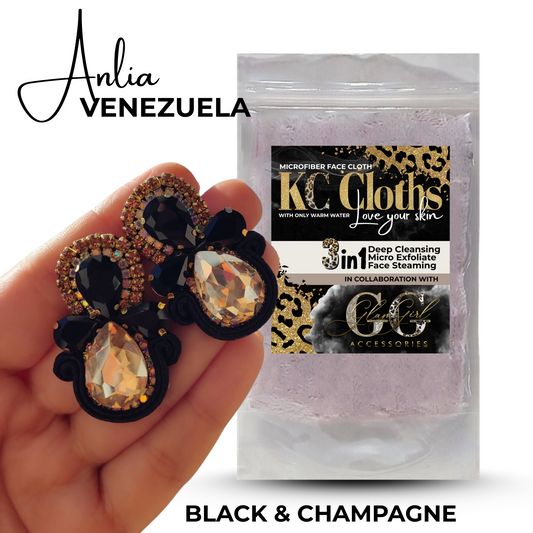 Anlia Venezuela - Black and Champagne