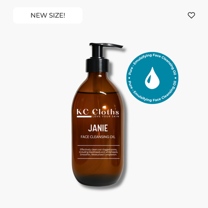 Janie Face Cleansing Oil 200 ml pump bottle