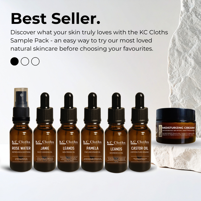 KC Cloths Skincare Sample Pack