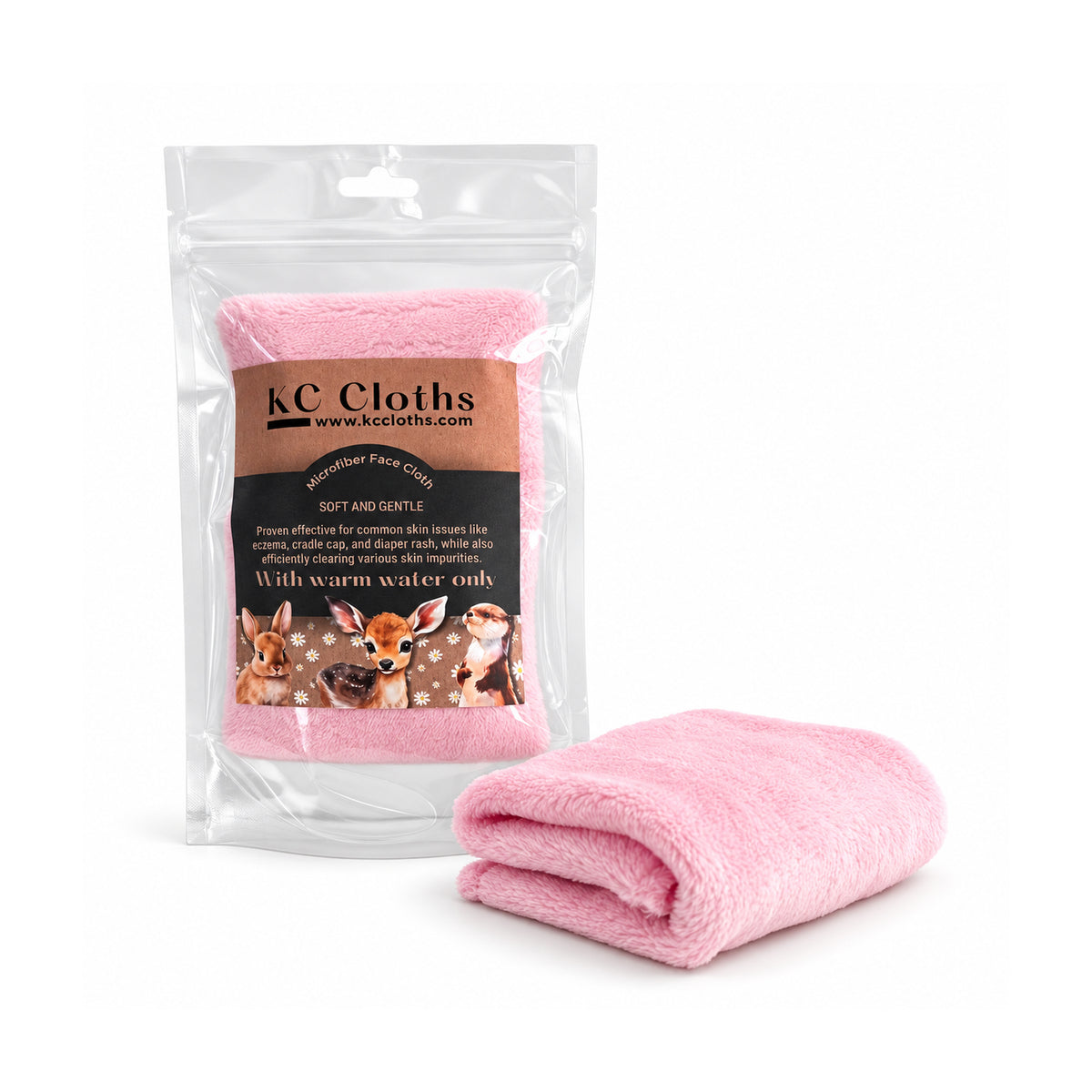 KC Cloth – Babies, Tots & Kids Microfiber Face Cloth